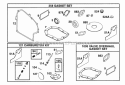 Gasket Set Diagram and Parts List for 254422-0535-01  Briggs and Stratton Engine